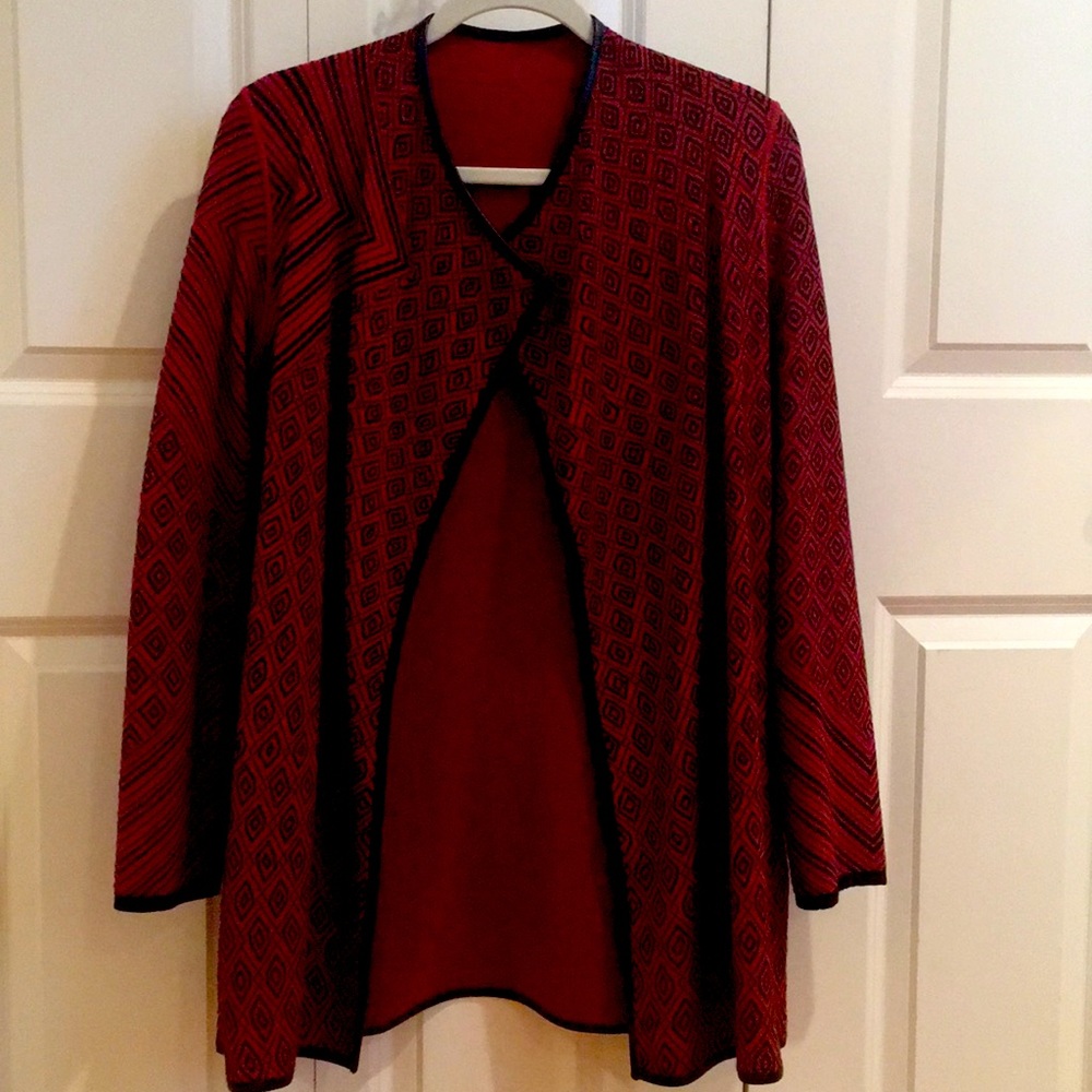 Reversible wool blend jacket. Size S